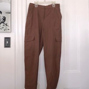 Lululemon Brown Cargo Style Pants. Excellent condition